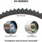 Dayco 97-02 Chry-Dodge-Jeep-Plymouth 2.4L Timing Belt Kit, 95265K3 95265K3 - alternate 1